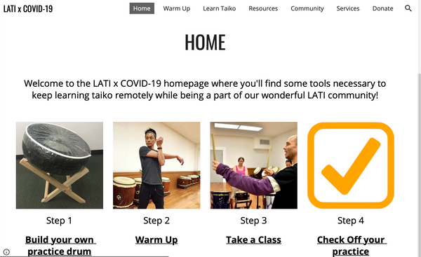 LATI x COVID-19 Website Launched!